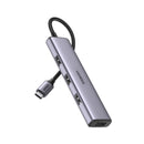 CM473 UGREEN 4-IN-1 HUB GRAY