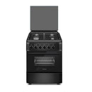 F6S40G2-BL FABRIANO RANGE BLK 4 GAS BURNERS