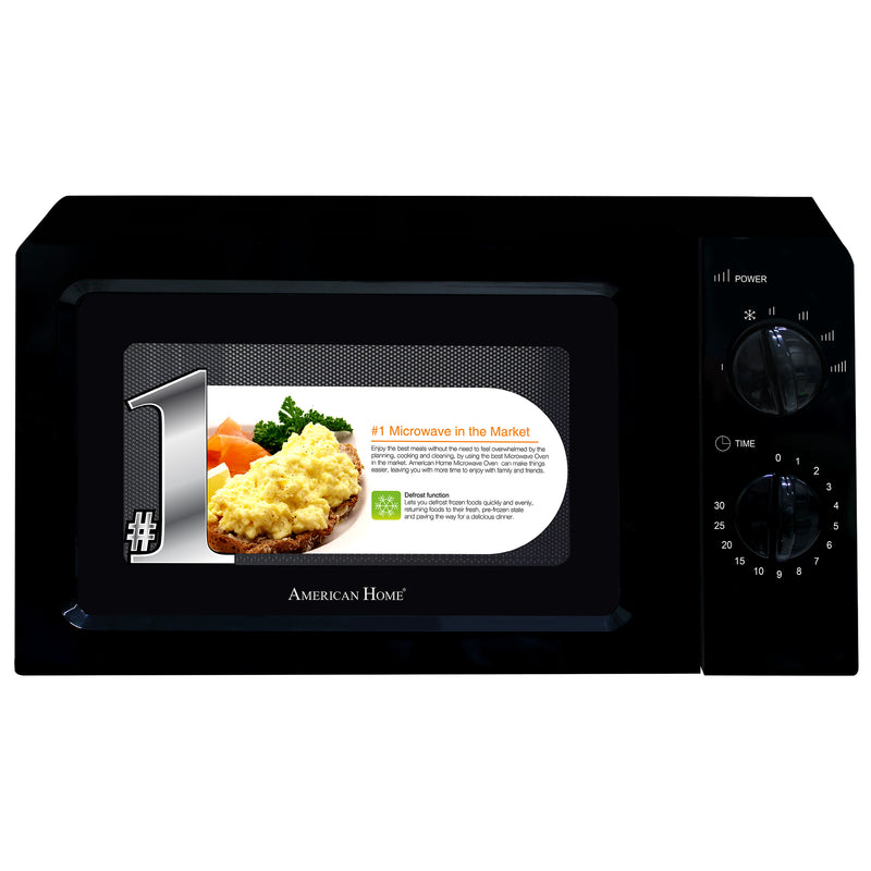 AMW-ST1920LBLK AME HOME 20L BLACK MICROWAVE OVEN
