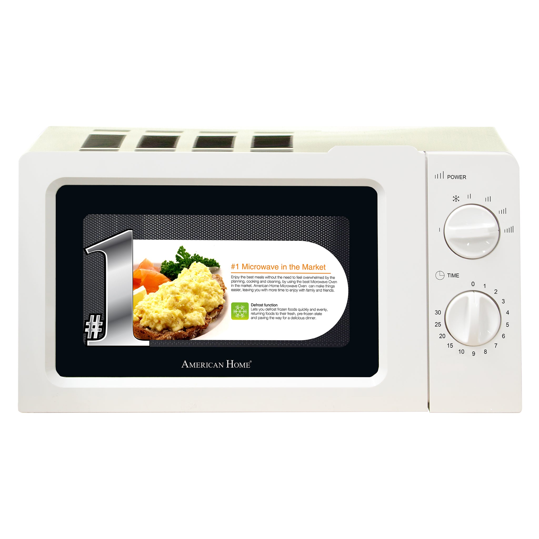 Morphy Richards P80H20P Compact Countertop Microwave Oven 20L 800W - Silver
