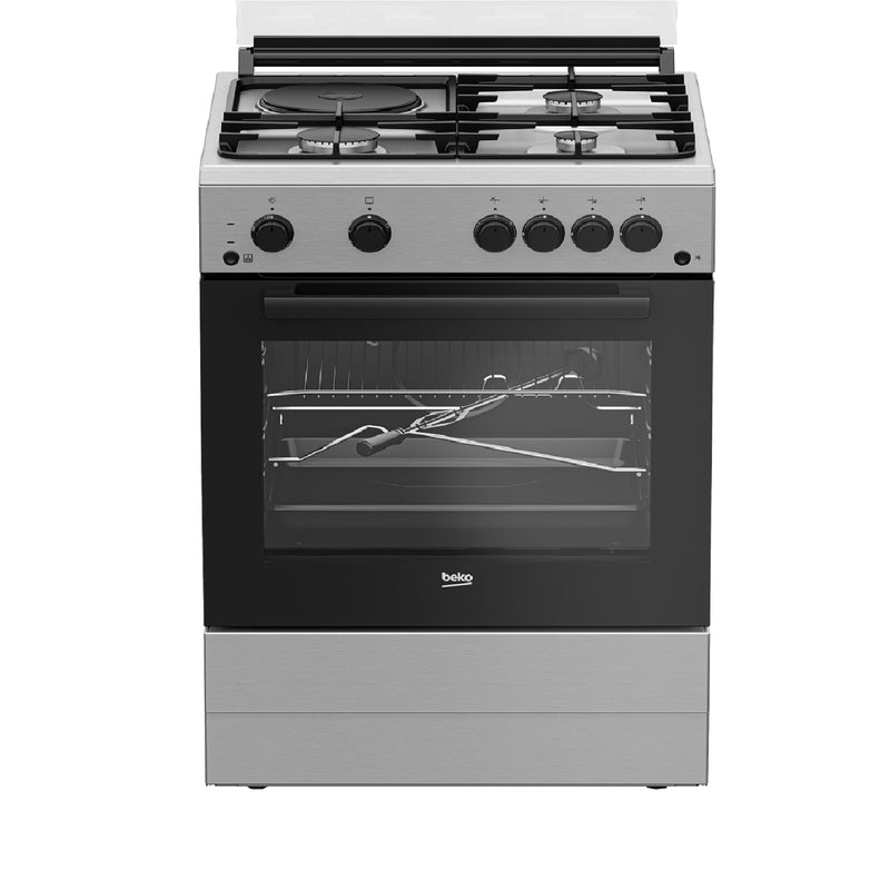 FSG63010GSX BEKO 60CM SS RANGE 3 GAS+1 ELEC