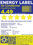 TAC-09CW1/UJE TCL 1.0HP WNDW INV AC QUIET+TOP DSCH