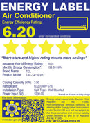 TAC-14CSD/P7 TCL 1.5HP iOT SPLIT INV AC W/ VOICE