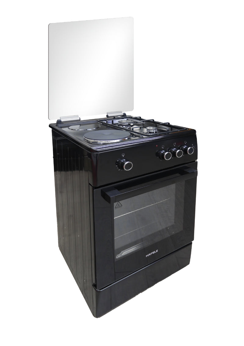 533.69.010 HAFELE BLK 50CM RANGE 2 GAS+1 ELEC