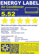 RAS/C-15HTK HITACHI 1.5HP SPLIT TYPE INVERTER AC