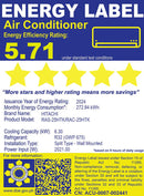 RAS/C-25HTK HITACHI 2.5HP SPLIT TYPE INVERTER AC