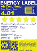 LA150GC1 LG 1.5HP WINDOW CMPT INV AC