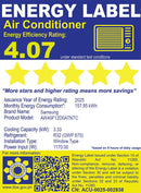 AW40F12D0ATNTC SAMSUNG 1.5HP WDW INV AC