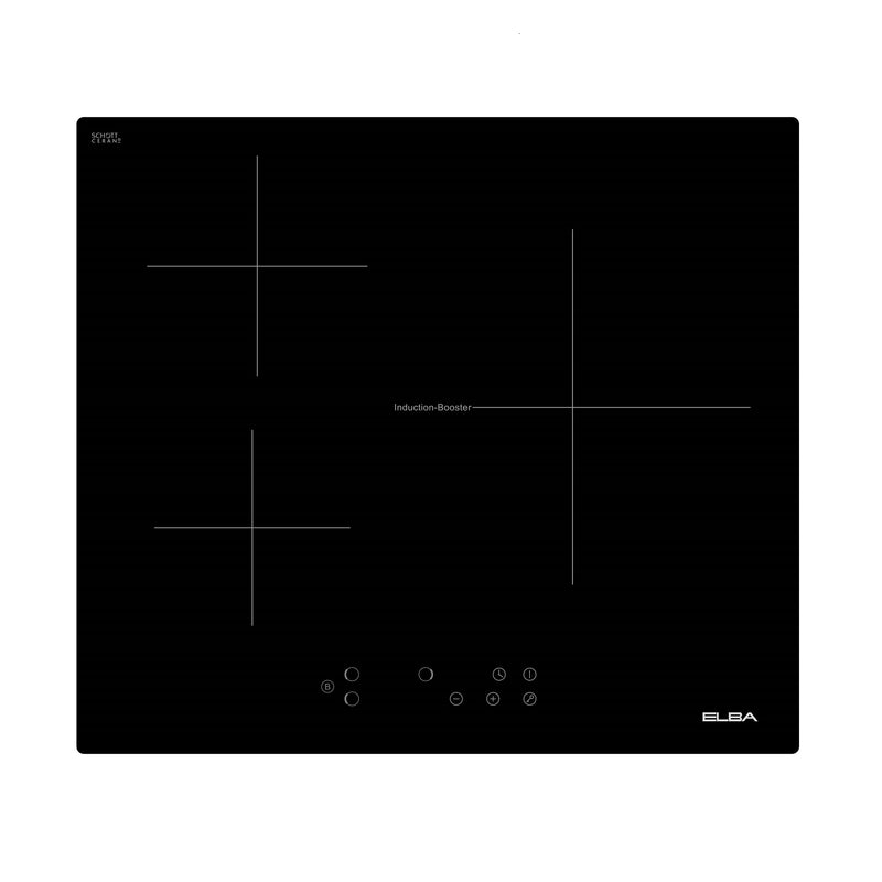 E603-033 ELBA INDUCTION COOKTOP 60CM 3 ZONE