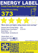 GR-B529NLCM 15.9CUFT LG BOTTOM FREEZER INV REF