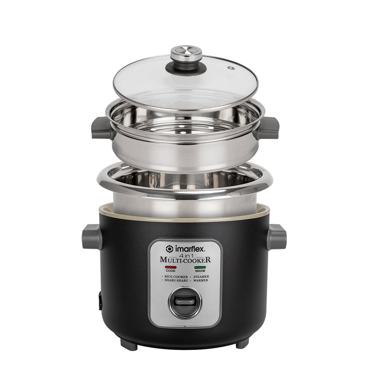 IRC-18LS IMARFLEX 4-IN-1 BLK MULTI-COOKER - Main Image