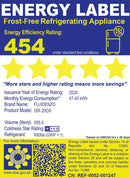 ISR-20DS 19.5CUFT FUJIDENZO HD INV SBS REF