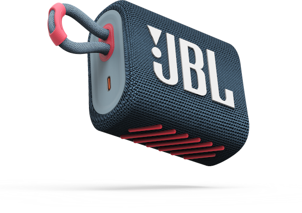 GO 3 BLUE PINK HARMAN JBL SPEAKER