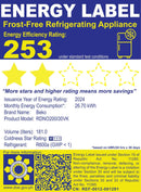 RDNO200I30VK 6.4CUFT BEKO TMNF INV REF