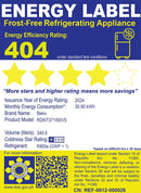 RDNT371I50VS 12CUFT BEKO INVERTER 2D TM REF