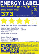 RUB-B160MC 15.9CUFT LG BOTTOM FREEZER INVERTER REF