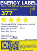 RVB-A127PS 12.7CUFT LG BMF INV REF - PRIME SILVER