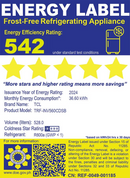 TRF-INV560CDSB 18.7CUFT TCL CROSS DOOR INV REF