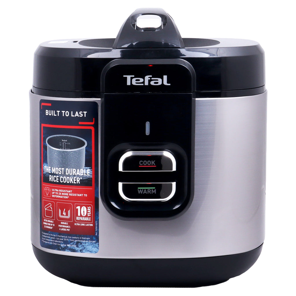 Tefal Color Rice Cooker RK364A65 2L TEFAL EVERFORCE MECHANICAL RICE COOKER