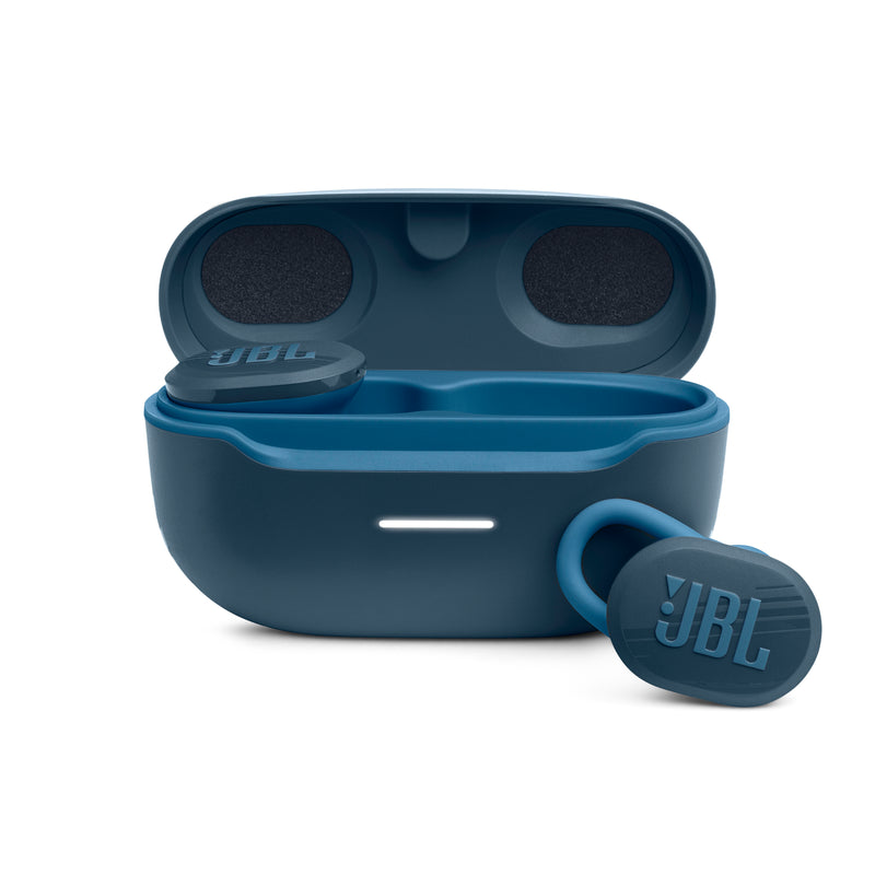 JBL ENDURANCE RACE WIRELESS EARBUDS AS BLUE