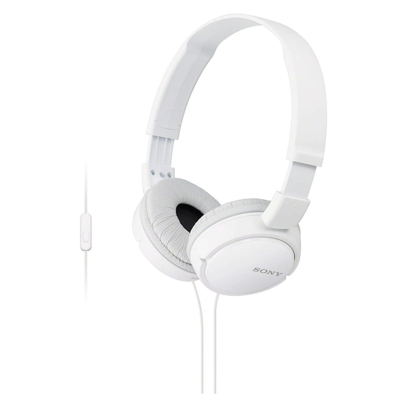 MDR-ZX110APWCE SONY ON-EAR HEADPHONES WHITE