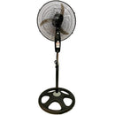 SF45JS- JET STREAM BLACK/GRAY 3D STAND FAN 18"