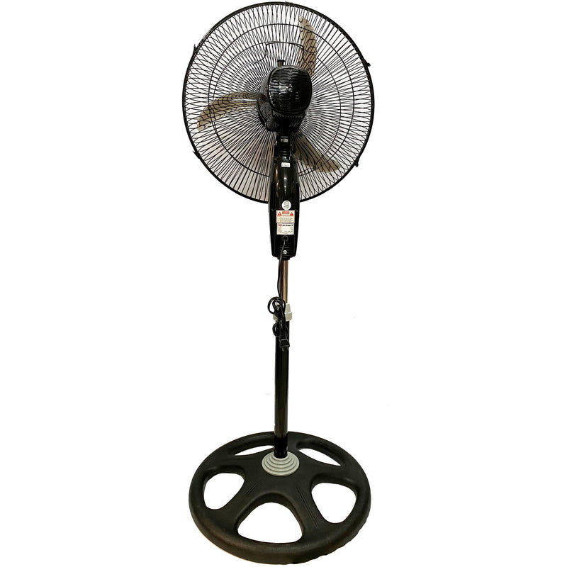 SF45JS- JET STREAM BLACK/GRAY 3D STAND FAN 18"