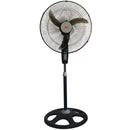 SF45JS- JET STREAM BLACK/GRAY 3D STAND FAN 18"