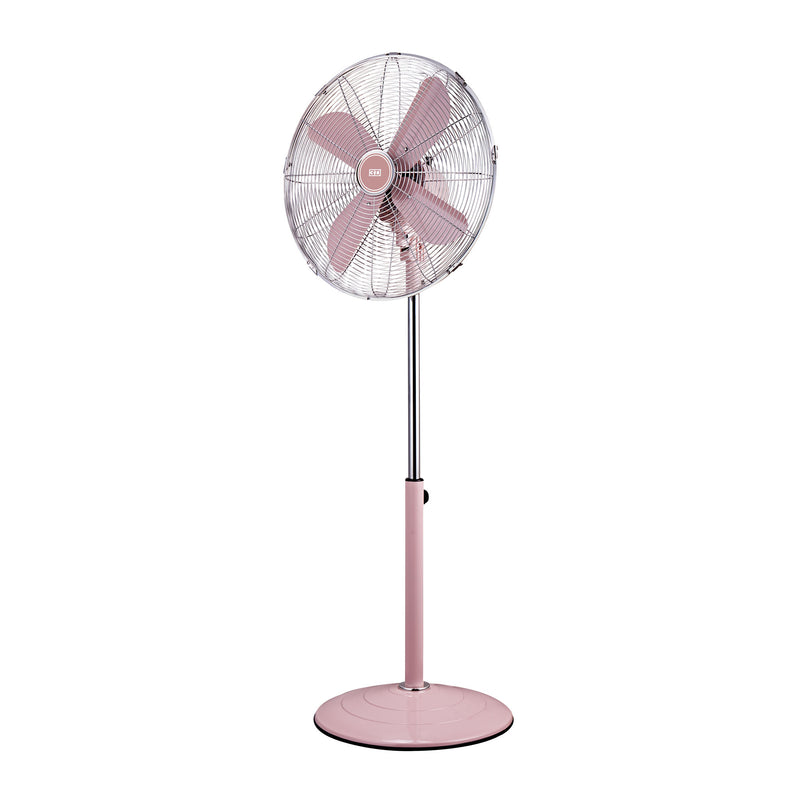 SF40RA 3D RETRO AIRE SF 16" OLD ROSE STAND FAN