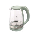 PK-17LGM 3D MINT GREEN GLASS ELECTRIC KETTLE