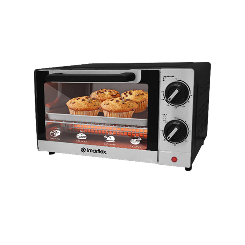 IT-901 IMARFLEX 9L BLK W/SS OVEN TOASTER