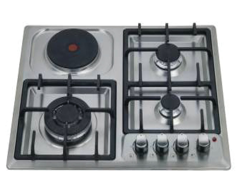 536.06.521 HAFELE 60CM SS BI-HOB 3 GAS+1 ELEC