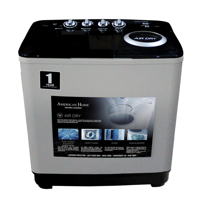 AWT-M822AD AME HOME 8KG TWINTUB WASHER
