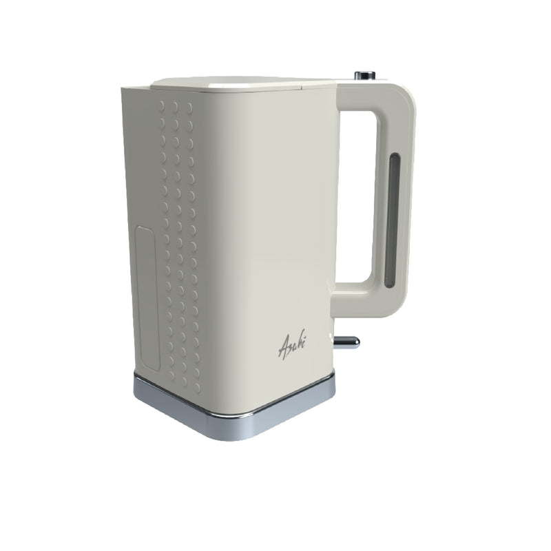 EK-177 ASAHI 1.7L WHITE DOTTED ELEC. KETTLE