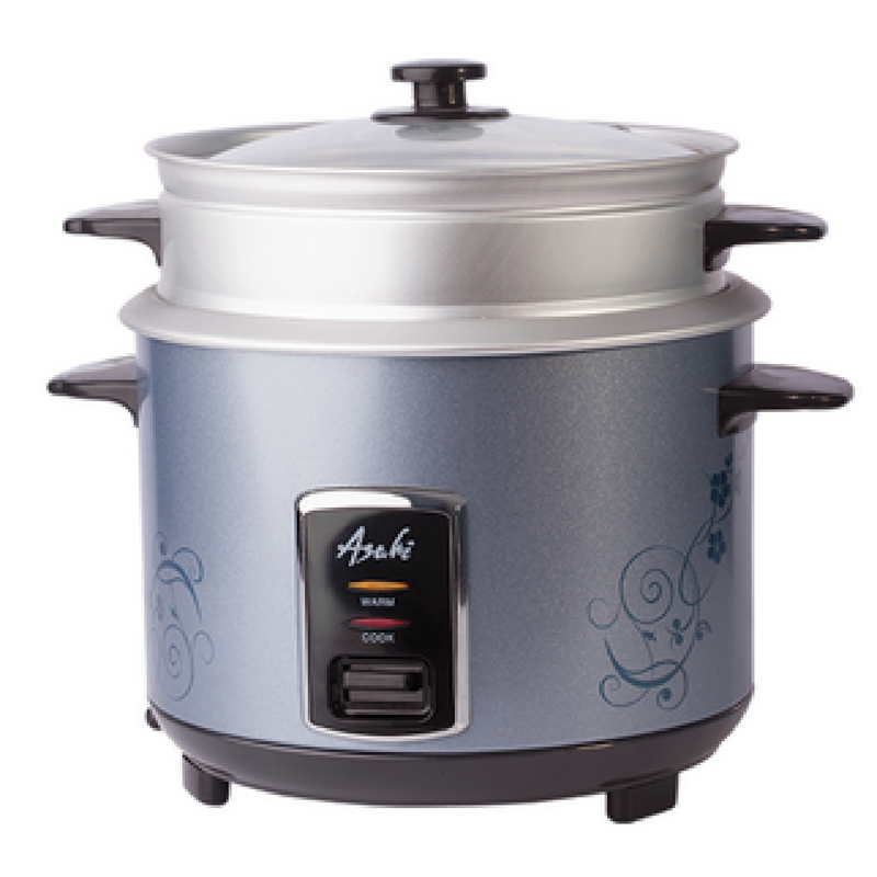 RC-51 ASAHI 1L RICE COOKER MET.BLUE W/STEAMER