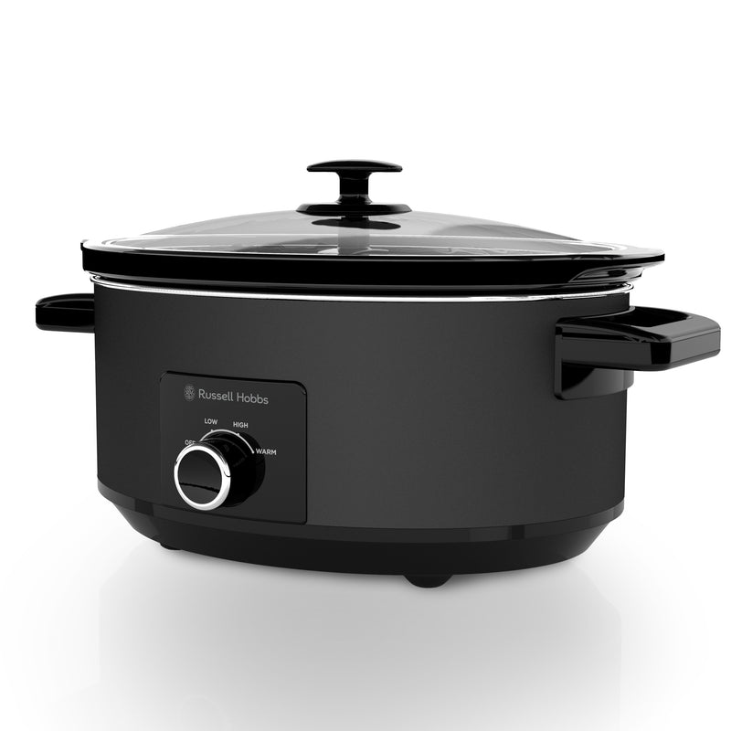 RHSC7-PH 7L RUSSELL HOBBS MATTE BLACK SLOW COOKER