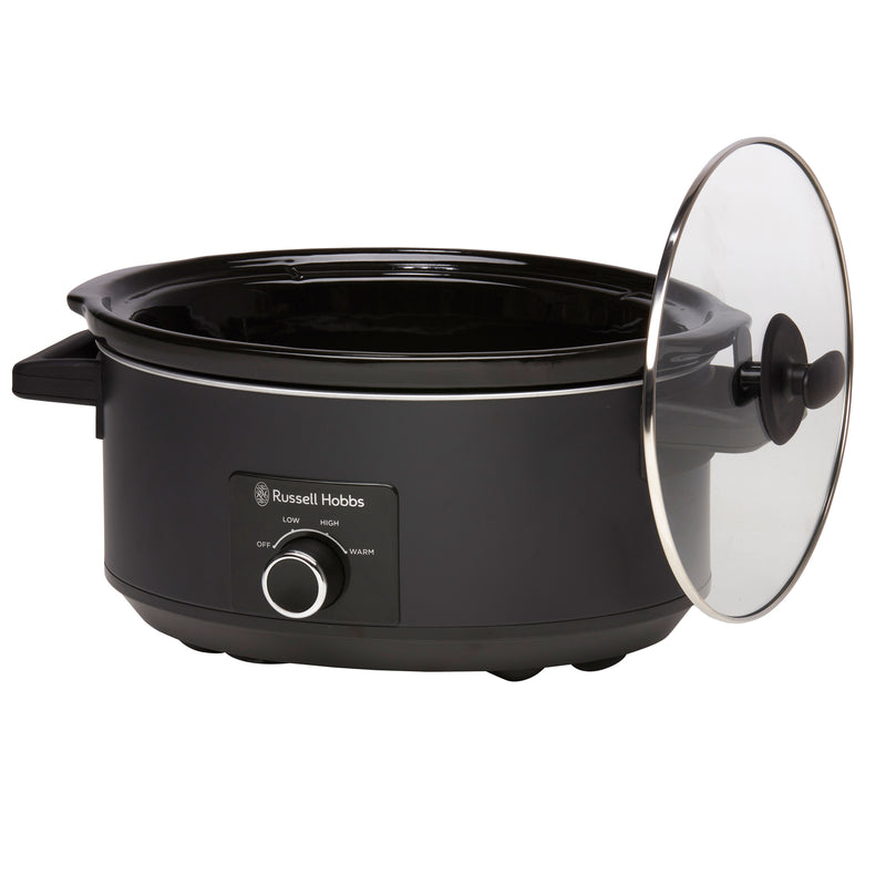 RHSC7-PH 7L RUSSELL HOBBS MATTE BLACK SLOW COOKER