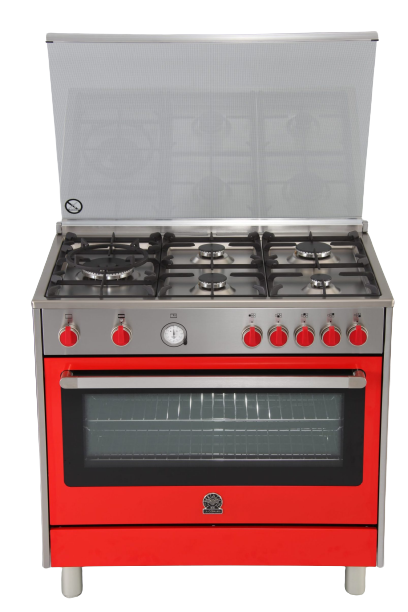 RIS95L 71CXR LA GERMANIA GAS RANGE RED