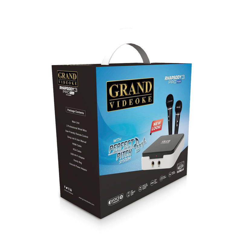 RHAPSODY 3 PRO PLUS V2 TKR-344MP GRAND VIDEOKE