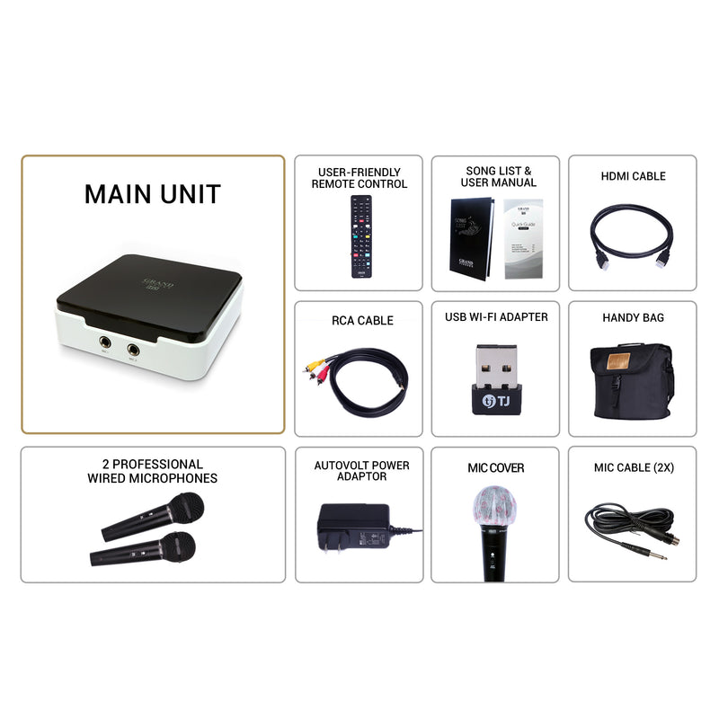 RHAPSODY 3 PRO PLUS V2 TKR-344MP GRAND VIDEOKE