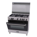 TFG8050CRVSSC TECNOGAS GAS RANGE 80CM SS