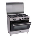 TFG8050CRVSSC TECNOGAS GAS RANGE 80CM SS
